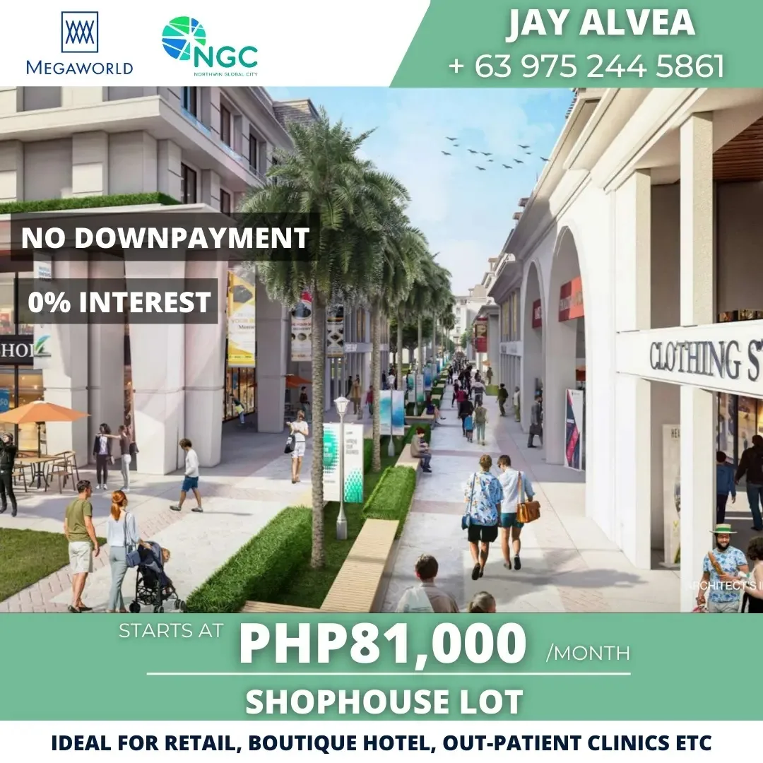 Commercial lot for sale – Northwin Global City