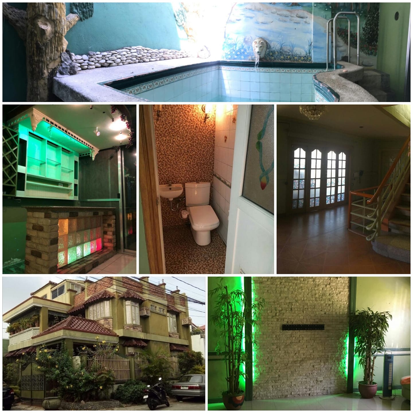 House with swimming pool for rent in Las Pinas