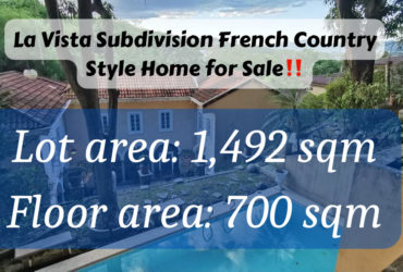 La Vista Subdivision French Country Style Home for Sale‼️
