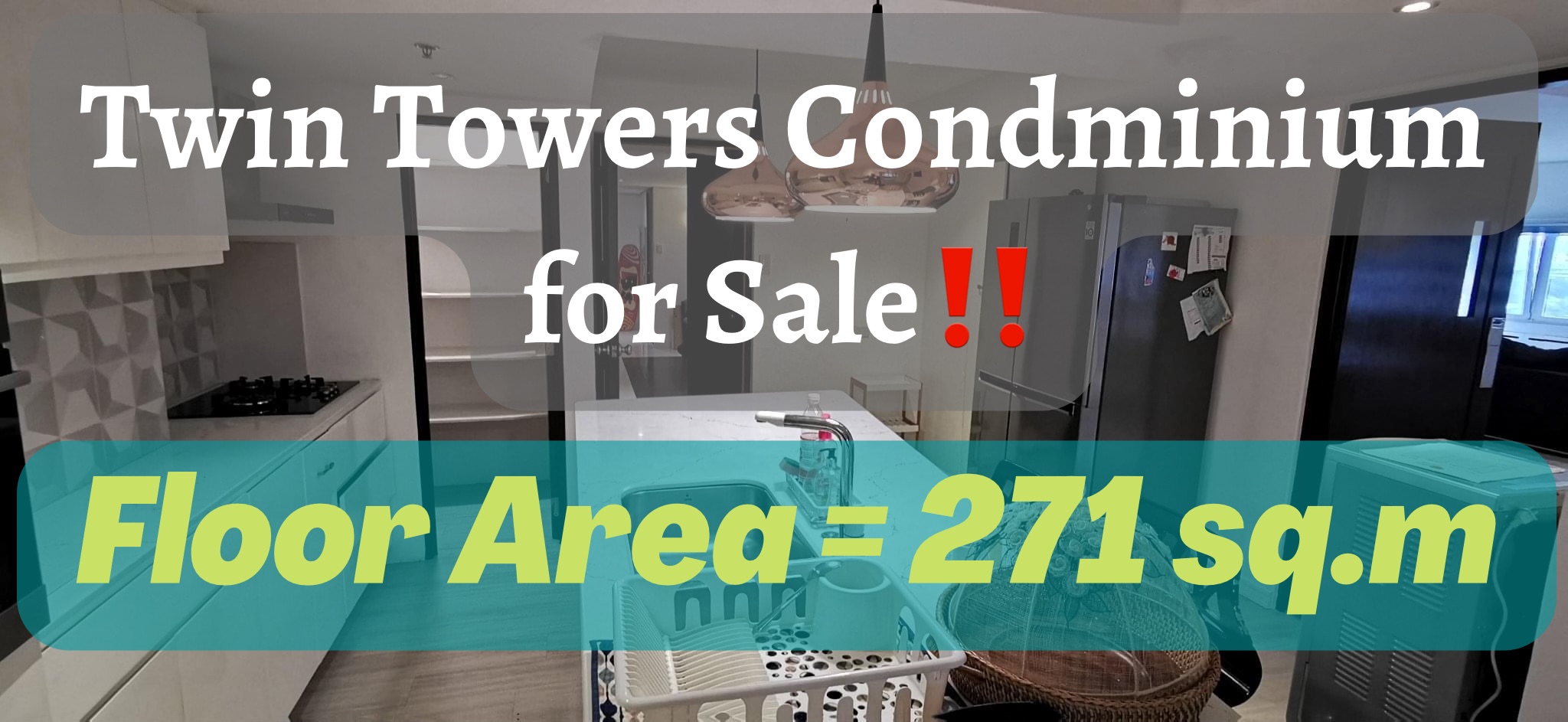 Twin Towers Condominium for Sale‼️