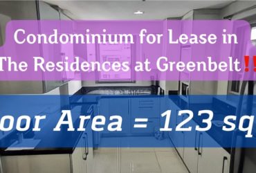The Residences at Greenbelt for Lease‼️