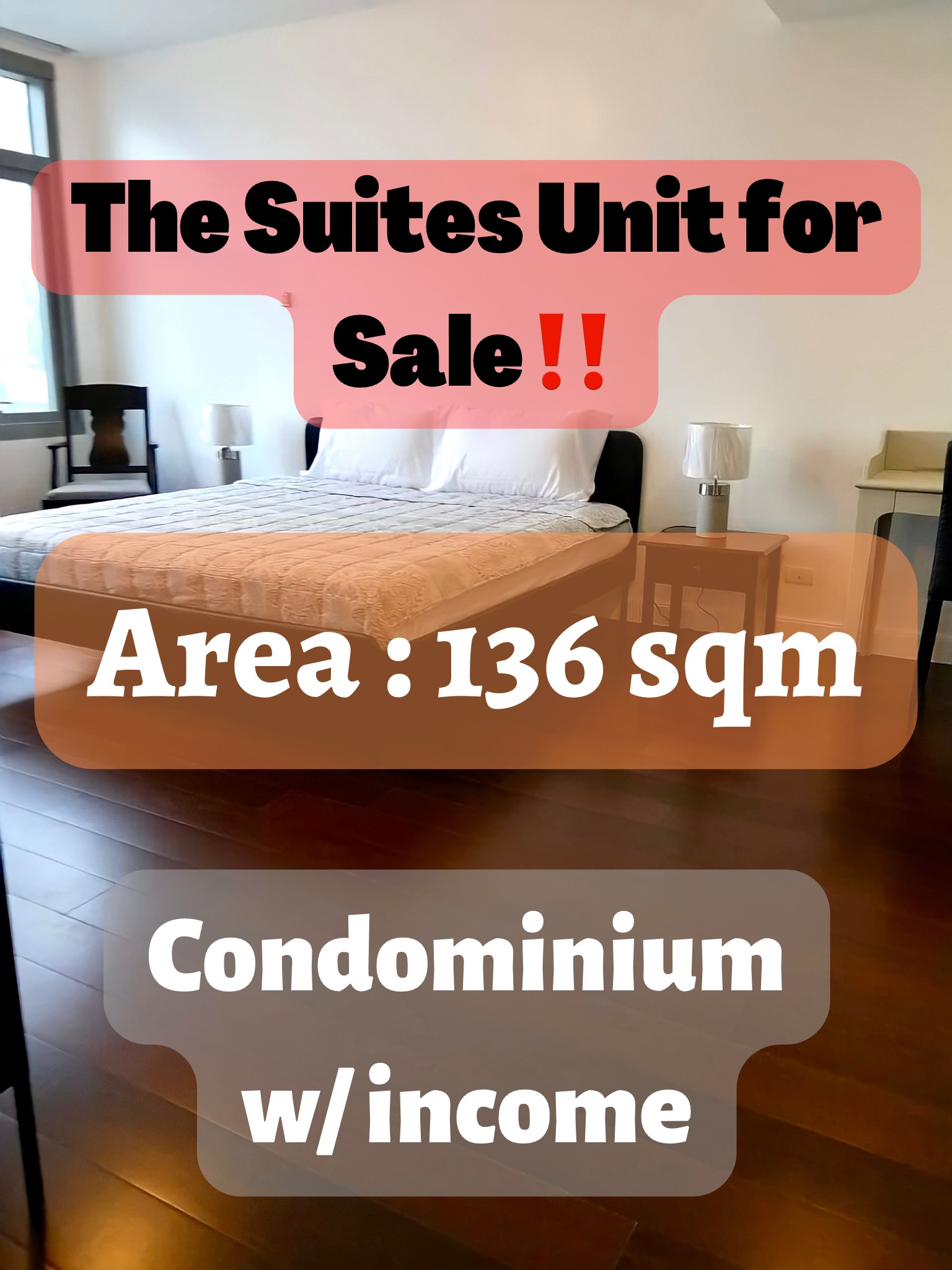 The Suites Unit for Sale‼️