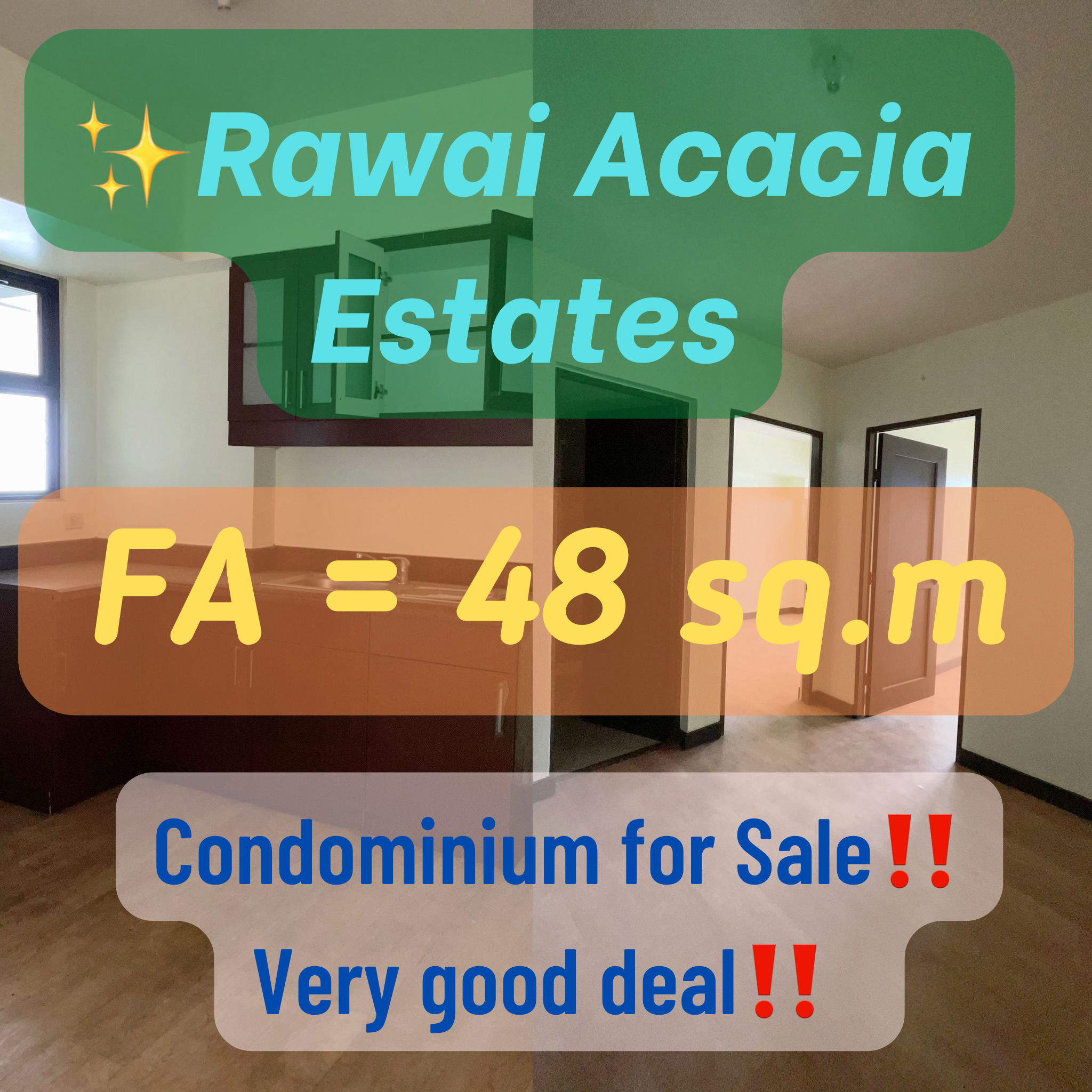 🔑Rawai Acacia Estates  FOR SALE‼️ VERY GOOD DEAL‼️