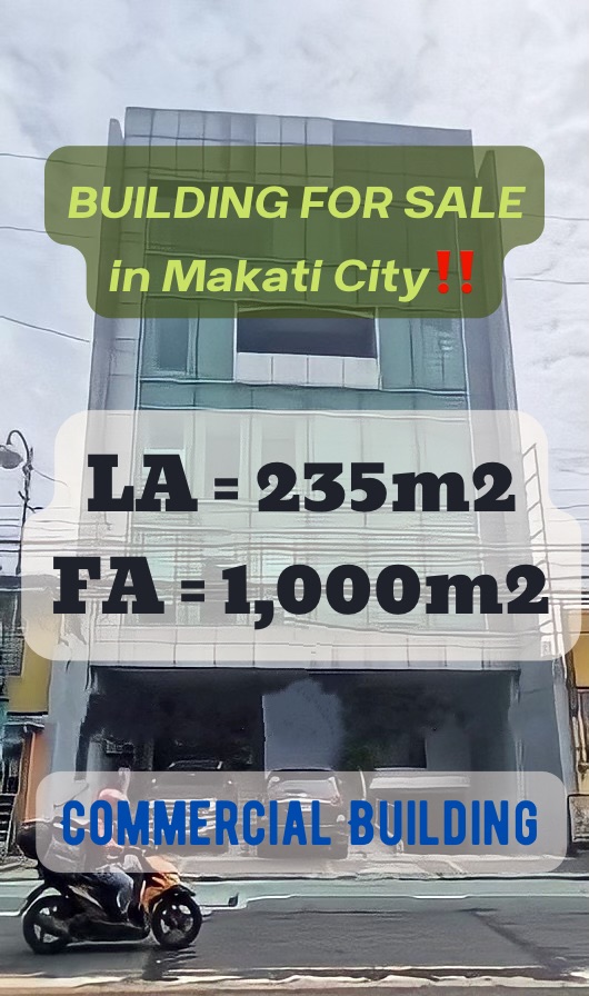 BUILDING FOR SALE in Makati City‼️