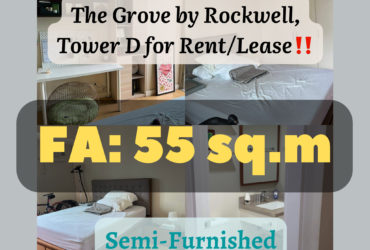 The Grove by Rockwell, Tower D for Rent/Lease‼️