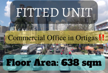 Commercial Office in Ortigas‼️