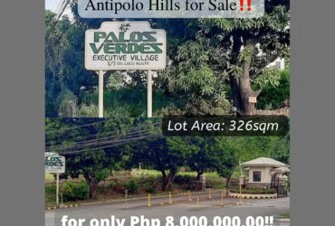 Palos Verdes Subdivision lot in Antipolo Hills for Sale‼️