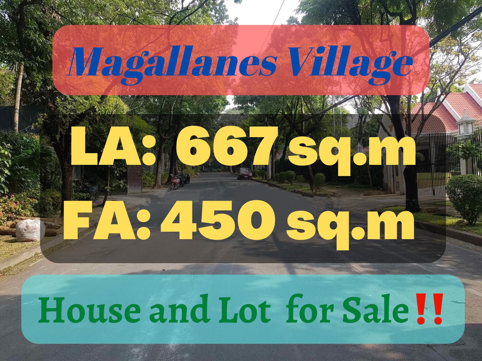 Magallanes Village House and Lot for Sale‼️