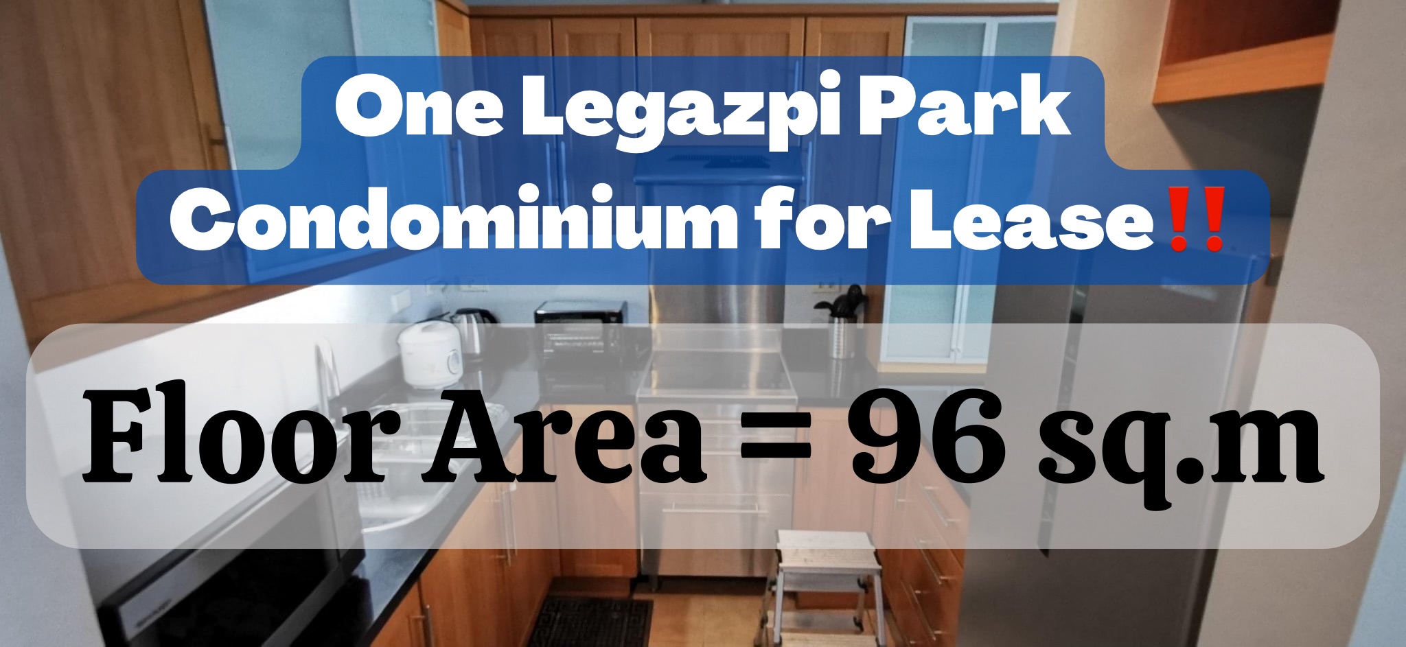 One Legazpi Park Condominium for Lease‼️