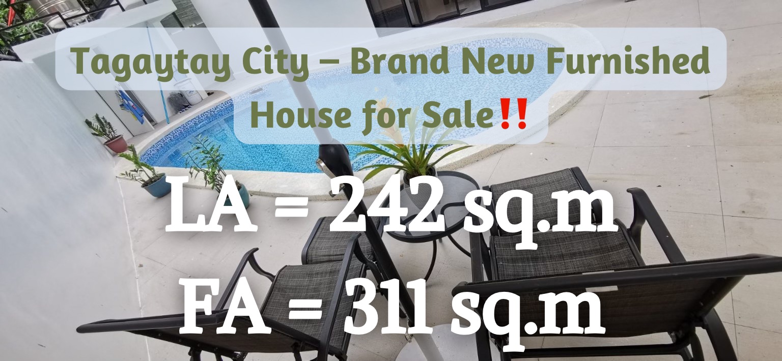 Tagaytay City – Brand New Furnished House for Sale‼️