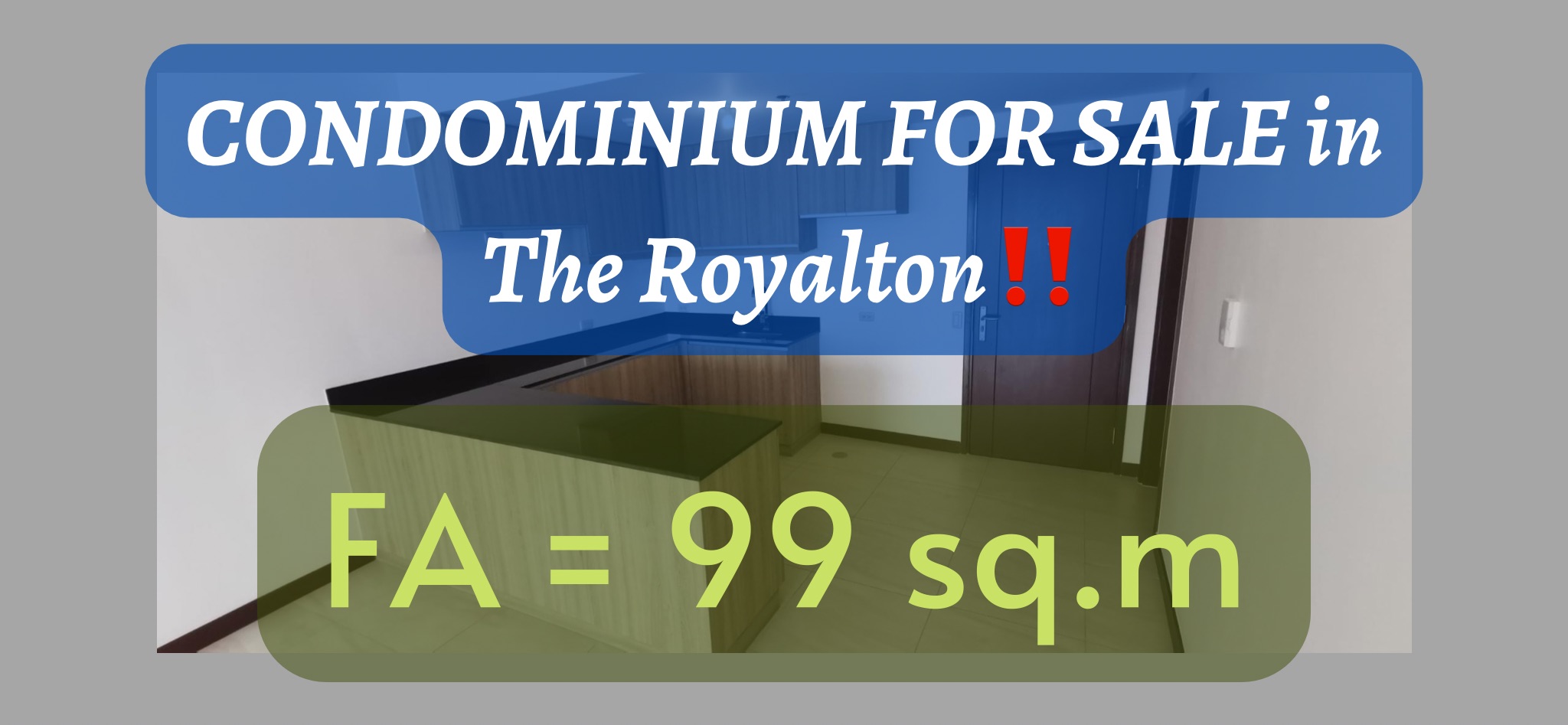 RUSH SALE, BELOW MARKET‼️ CONDOMINIUM FOR SALE in The Royalton‼️