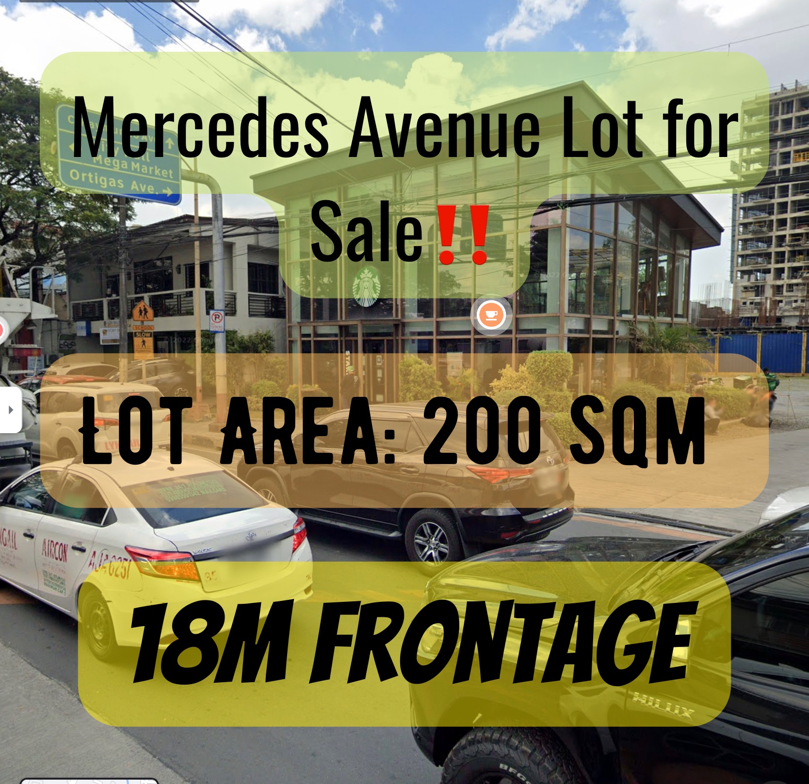 Mercedes Avenue Lot for Sale‼️