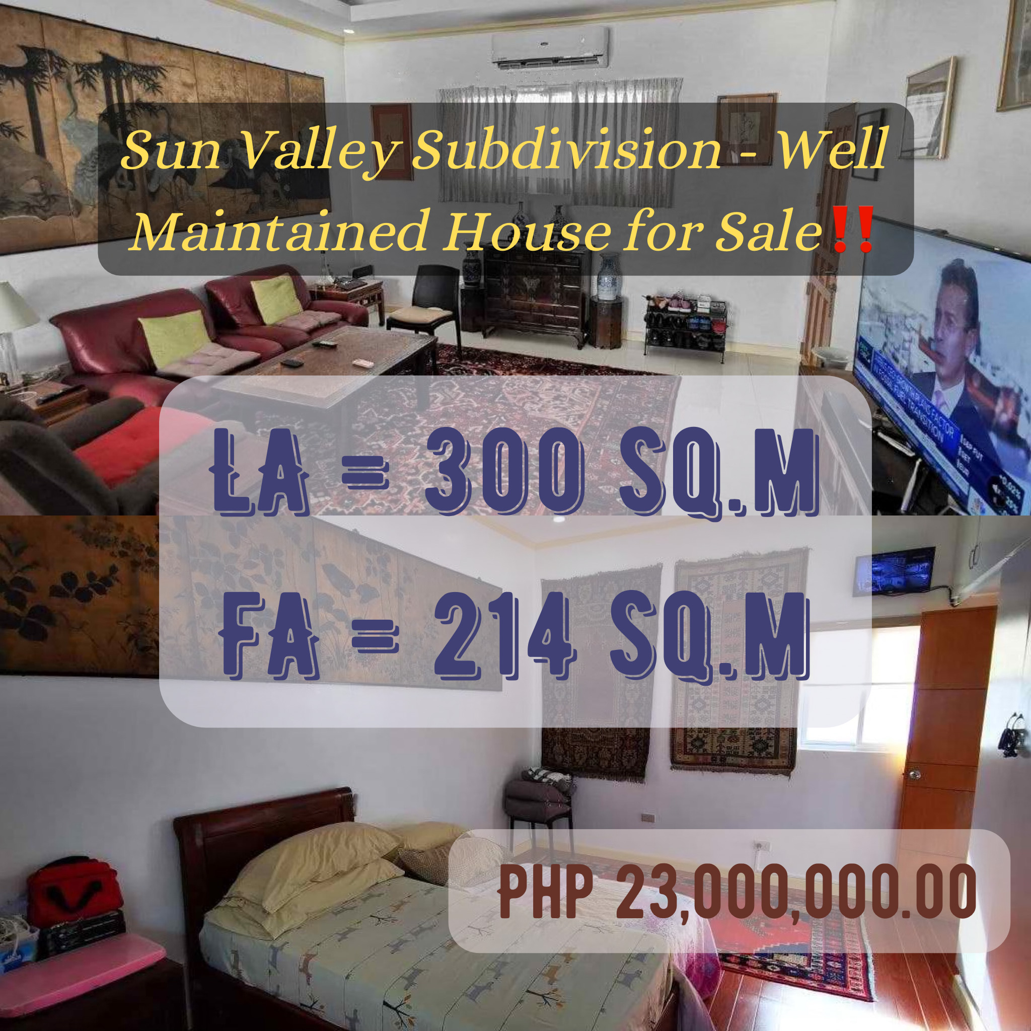 Sun Valley Subdivision – Well Maintained House for Sale‼️