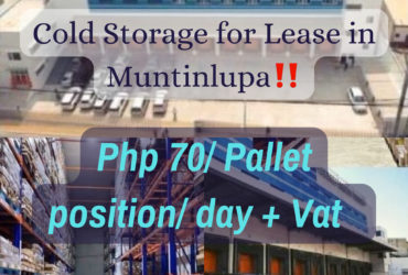 Cold Storage for Lease in West Service Road, Muntinlupa‼️