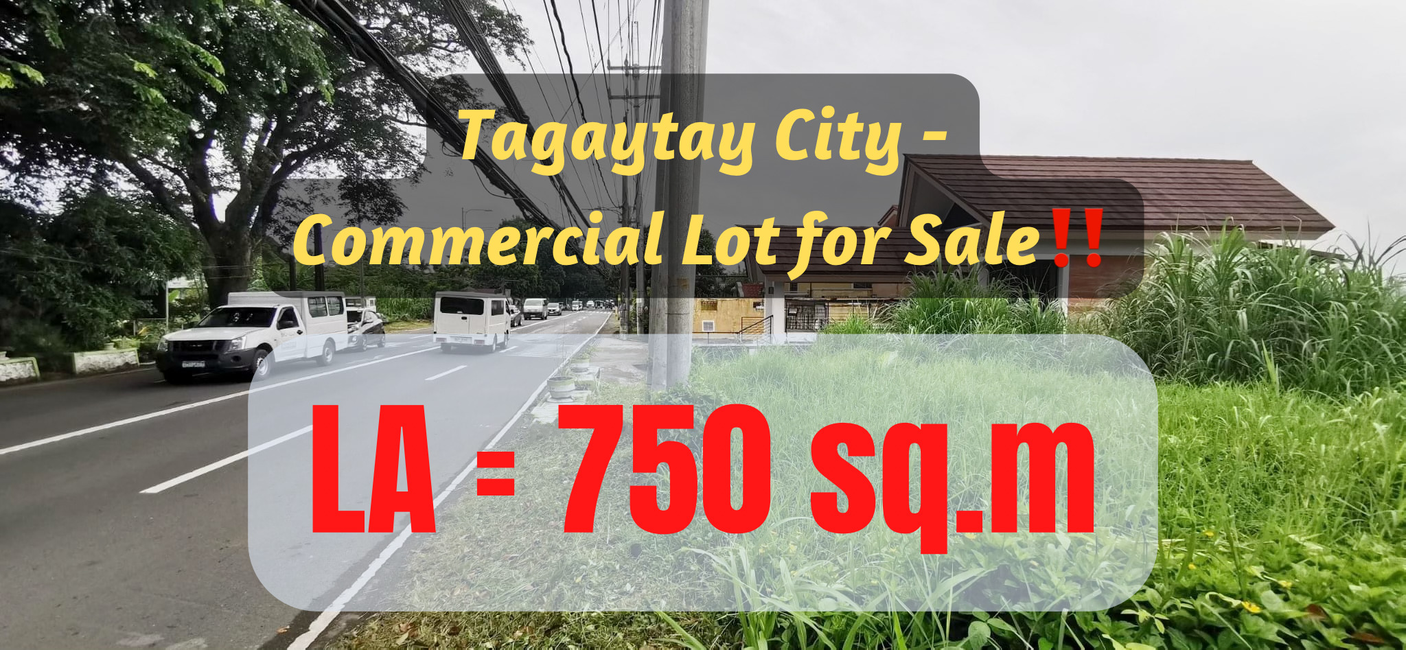 Tagaytay City – Commercial Lot for Sale‼️