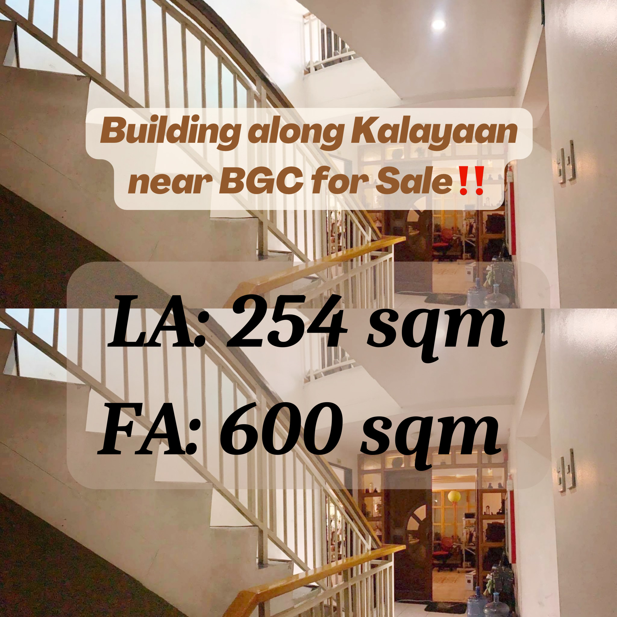 Building along Kalayaan, Makati near BGC for Sale‼️