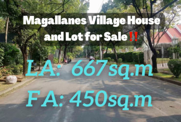 Magallanes Village House and Lot for Sale in Makati ‼️