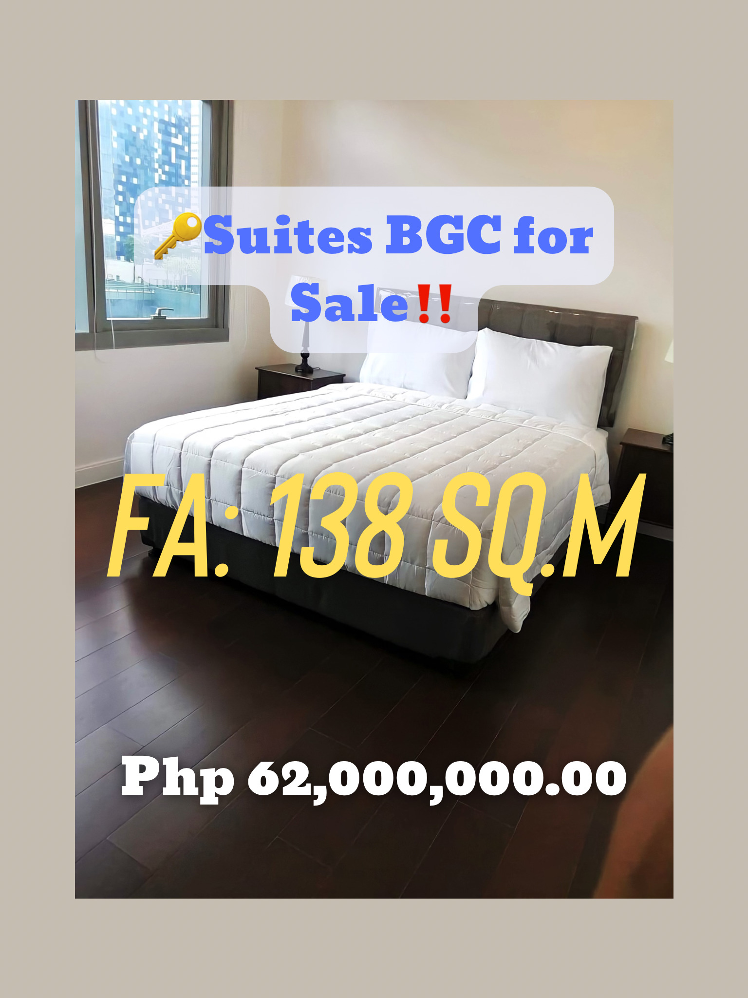 🔑The Suites BGC for Sale Condominium in Taguig City‼️