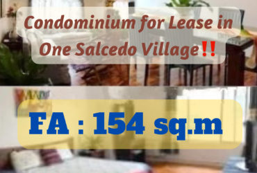 Condominium for Lease in One Salcedo Village‼️