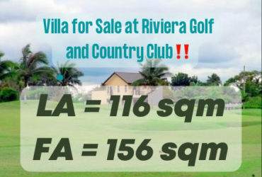 Villa for Sale at Riviera Golf and Country Club‼️