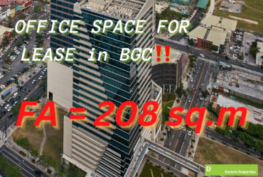 OFFICE SPACE FOR LEASE in Bonifacio Global City‼️