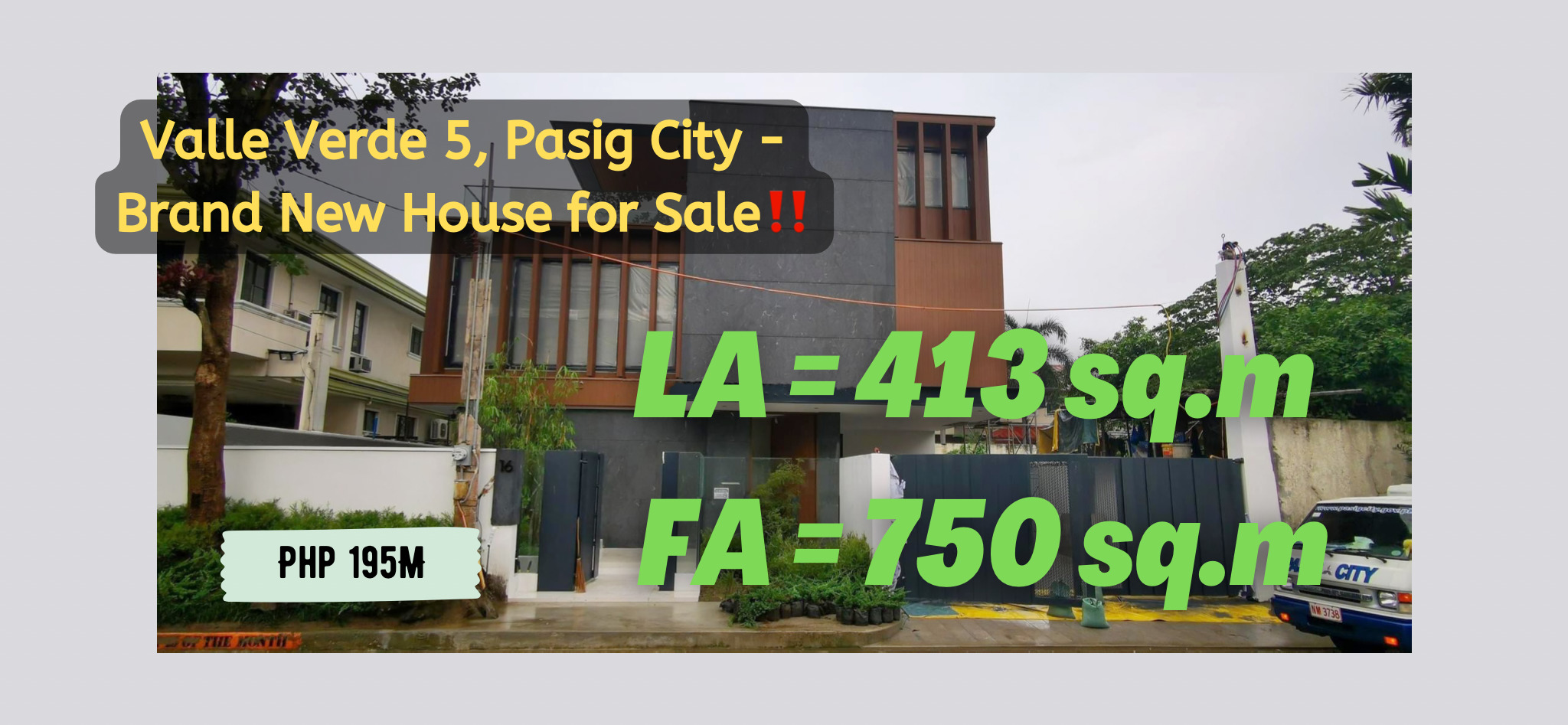 Valle Verde 5, Pasig City – Brand New House for Sale‼️