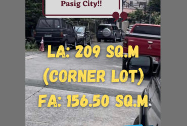 Lot With Old House for Sale in Kapitolyo, Pasig City‼️