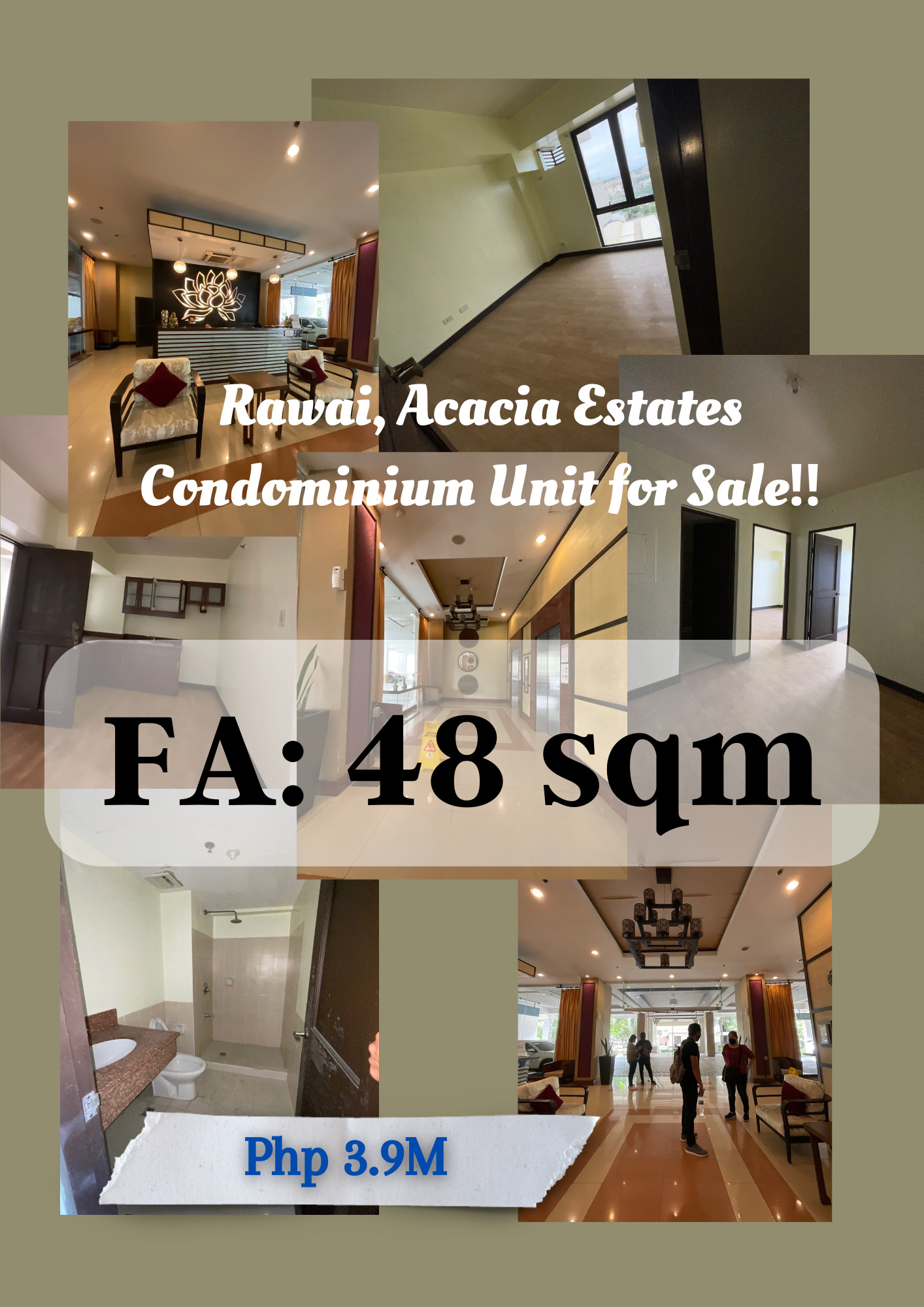 Rawai, Acacia Estates Condominium Unit for Sale in Taguig‼️