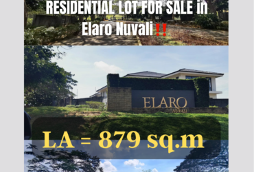 RESIDENTIAL LOT FOR SALE in Elaro Nuvali, Calamba, Laguna‼️