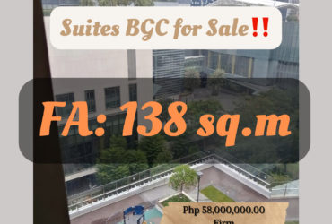 The Suites Bonifacio Global City for Sale, Taguig City‼️