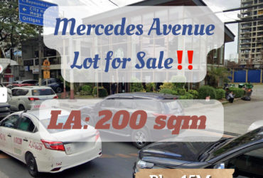 Mercedes Avenue, Pasig Lot for Sale @ 15,000,000.00‼️