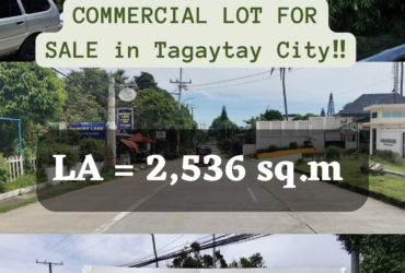 COMMERCIAL LOT FOR SALE in Tagaytay City‼️