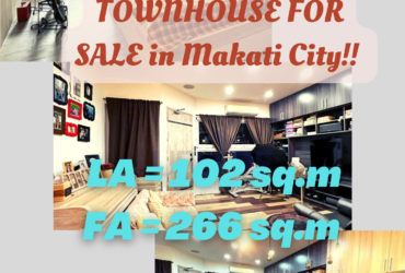 TOWNHOUSE FOR SALE in Palm Village, Makati City‼️