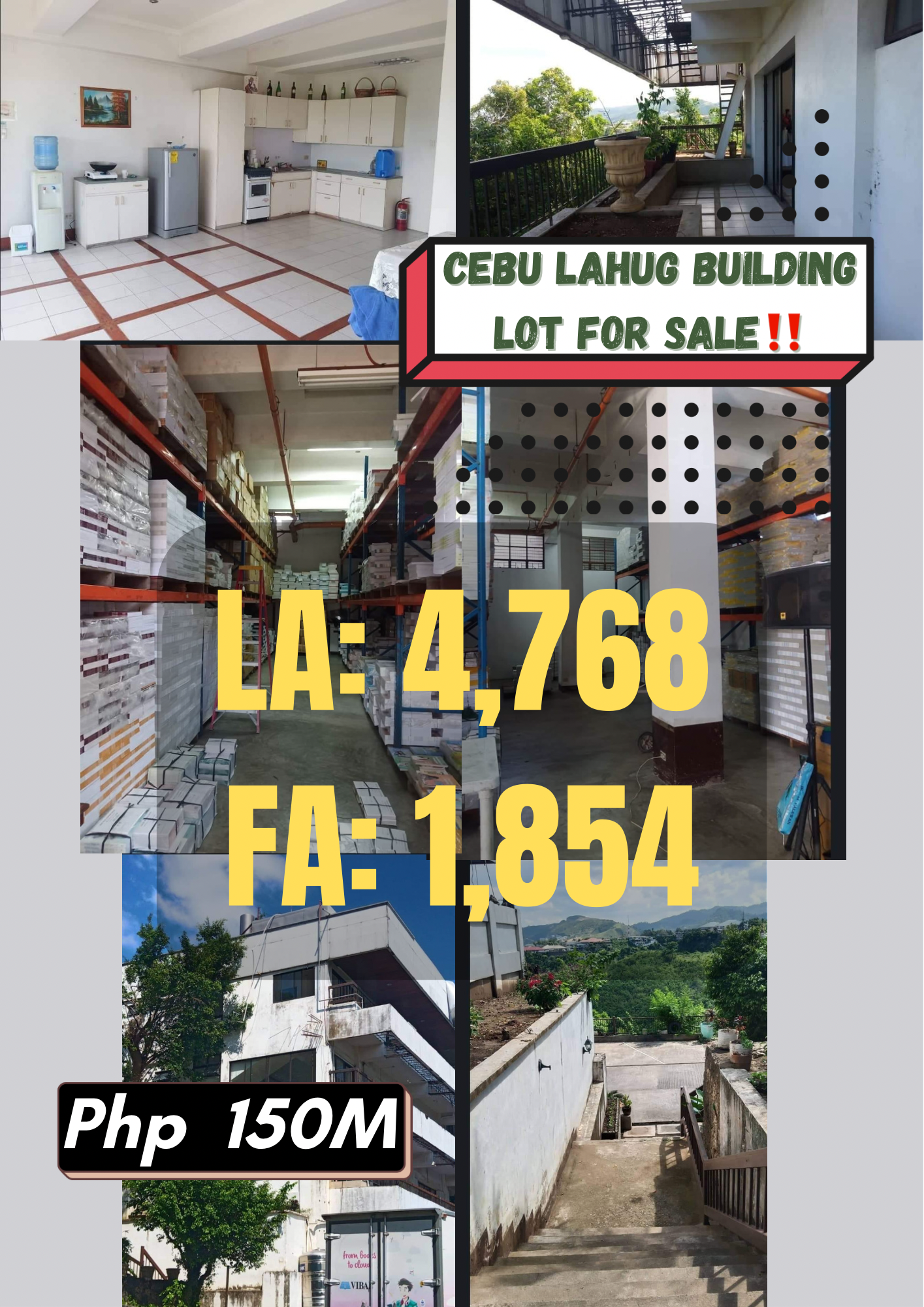 Cebu Lahug Building Lot for Sale with 4,768 sq.m‼️
