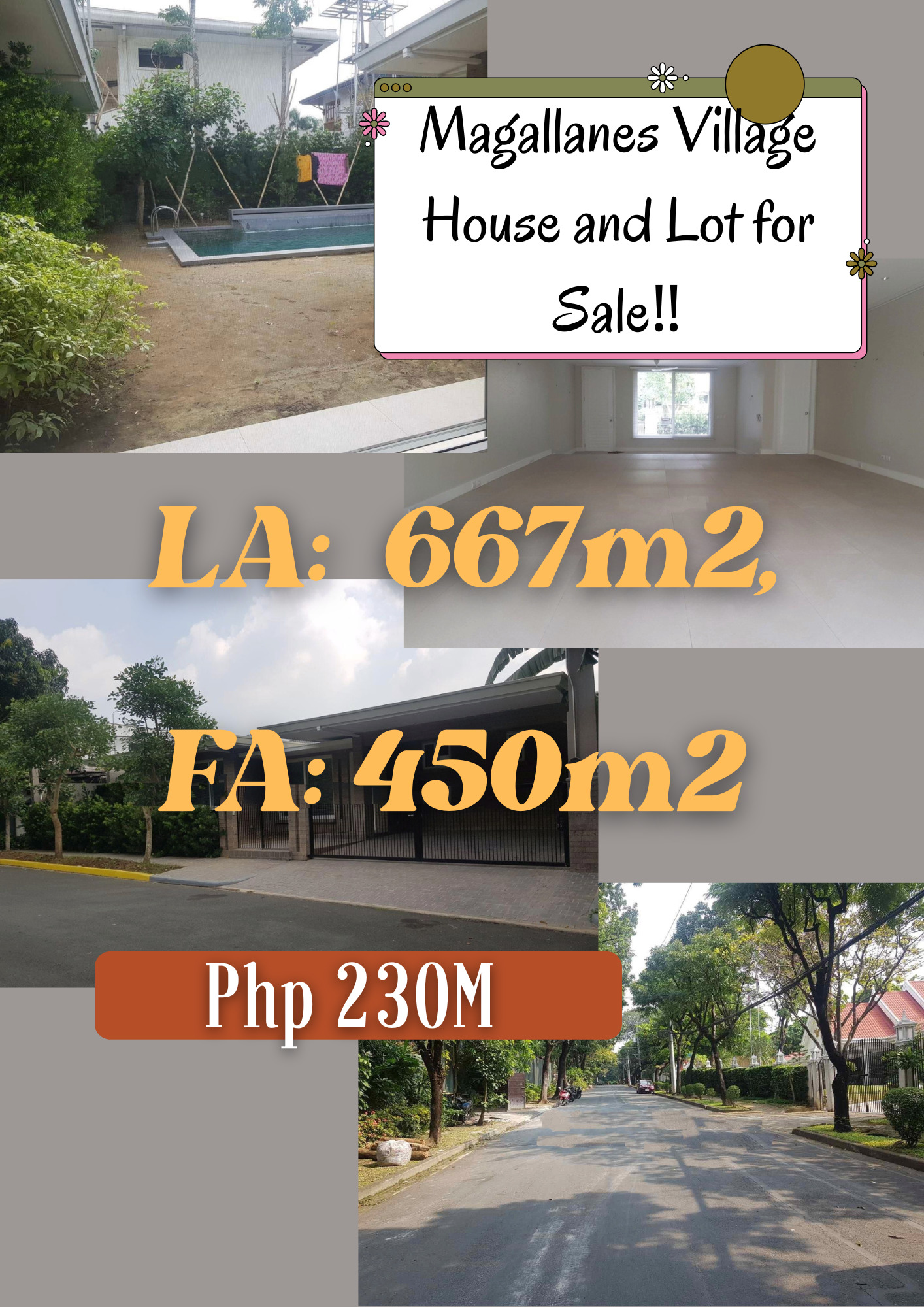 Magallanes Village House and Lot for Sale in Makati City‼️