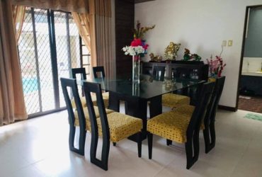 5br house for rent in Greenwoods Pasig with swimming pool, mini bar and terrace fully furnished 130k