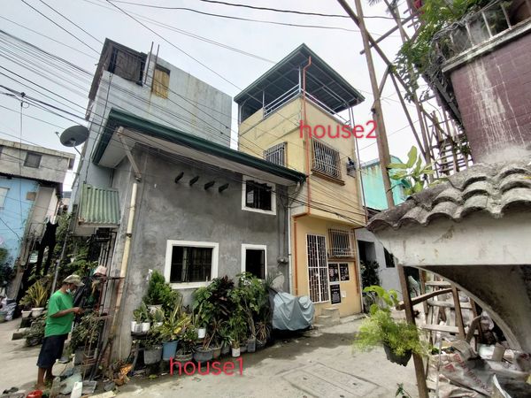 3 storey house for rent near Manila in Caloocan with roof top