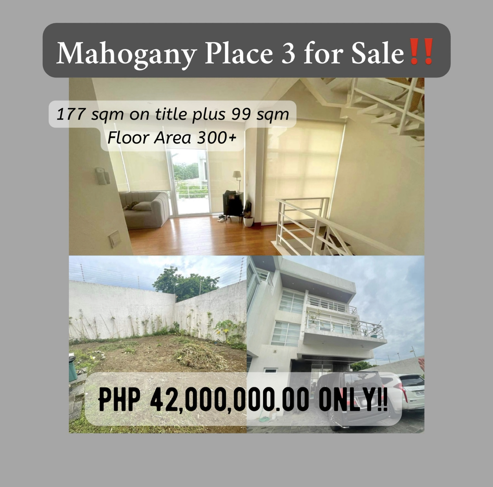 Mahogany Place 3 Milla for Sale‼️