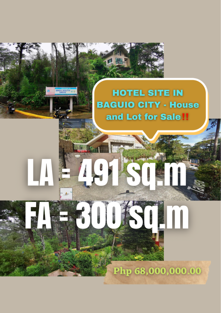 HOTEL SITE IN BAGUIO CITY House and Lot for Sale‼️ MoveInTheCity