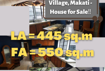 Magallanes Village, Makati – House for Sale‼️