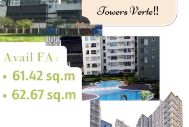 Condominium Units for Lease in Avida Towers Verte‼️