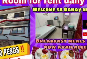 Overnight room for rent in Tagaytay 1k good for 2
