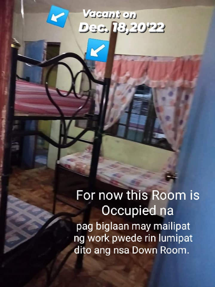 Male bedspace for rent near SM North Edsa and Trinoma 2k