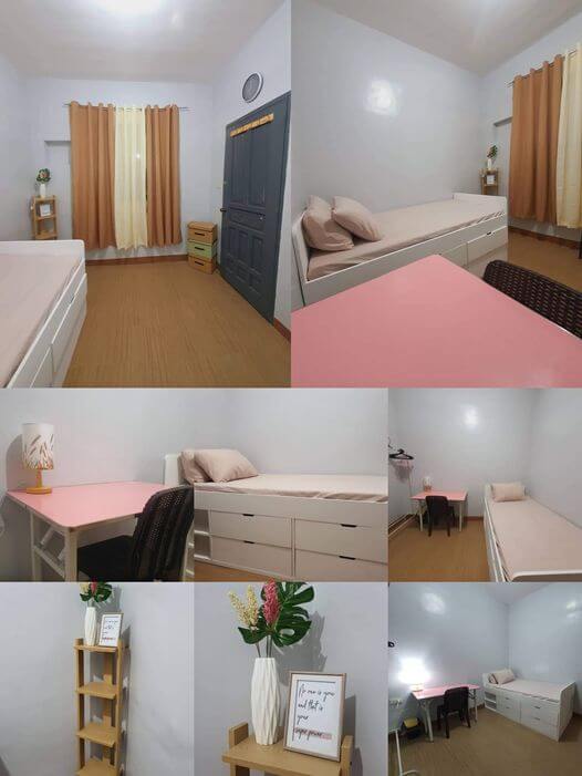 Aesthetic bedspace for rent in Balibago Angeles