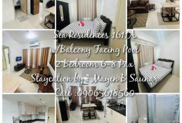 1-2br transient for rent in Pasay Manila with swimming pool