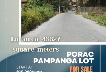 Porac Pampanga, Barangay Cangatba Lot For Sale‼️