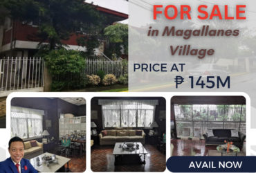RESIDENTIAL PROPERTY FOR SALE in Magallanes Village‼️