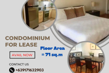 Condominium for Lease in Manansala Tower‼️