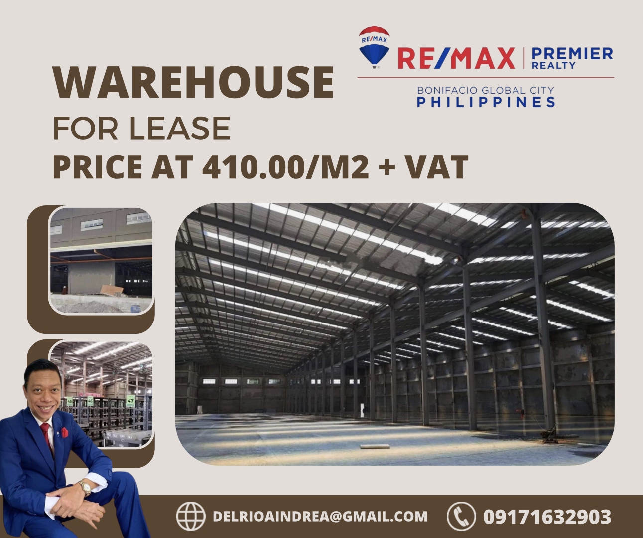 WAREHOUSE FOR LEASE in Pasig City‼️