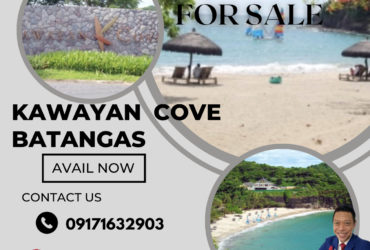 Kawayan Cove, Batangas – Beach Lot for Sale‼️